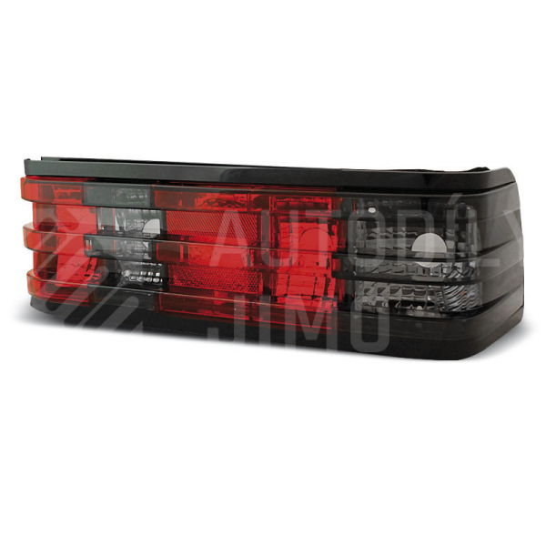 Zadní světla, lampy Mercedes 190 W201 82-93, červeno-kouřové