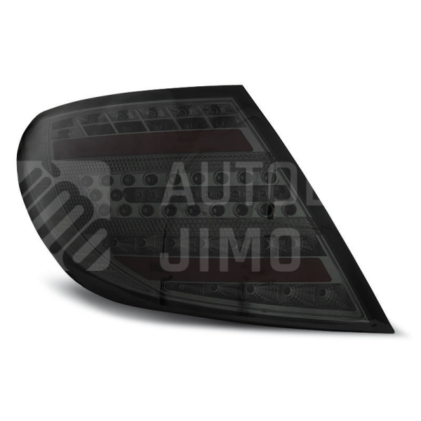 Zadní světla, lampy Mercedes C W204 07-10, sedan, LED proužky - kouřové.