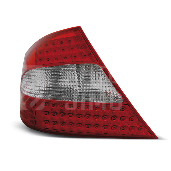 Zadní světla, lampy Mercedes CLK W209 03-10, LED, červeno-bílé