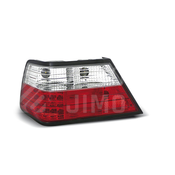 Zadní světla, lampy Mercedes E W124 85-95, LED, červeno-bílé Zadní světla, lampy Mercedes E W124 85-95, LED, červeno-bílé