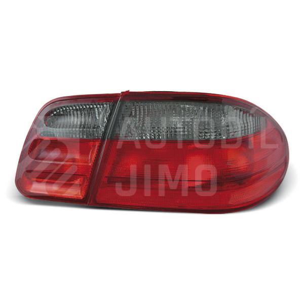 Zadní světla, lampy Mercedes E W210 95-02, červeno-kouřové