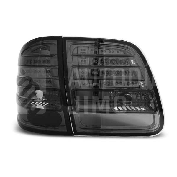 Zadní světla, lampy Mercedes E W210 95-02, combi, LED, kouřové