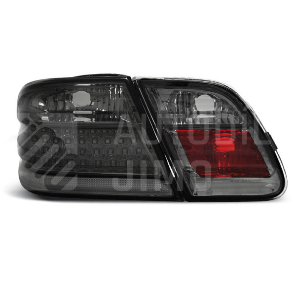 Zadní světla, lampy Mercedes E W210 95-02, LED, kouřové