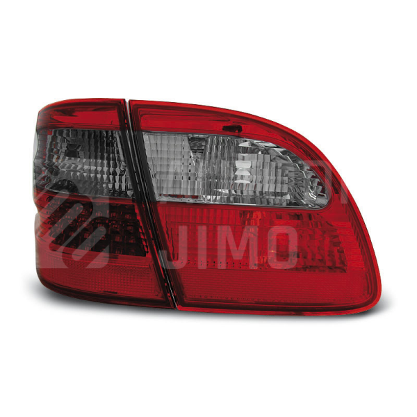 Zadní světla, lampy Mercedes E W211 02-06, combi, LED, červeno-kouřové