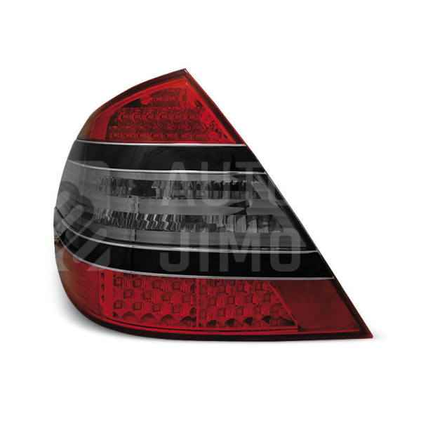 Zadní světla, lampy Mercedes E W211 02-06, sedan, LED, červeno-kouřové