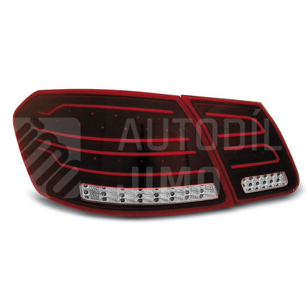 Zadní světla, lampy Mercedes E W212 09-13, LED, červeno bílé