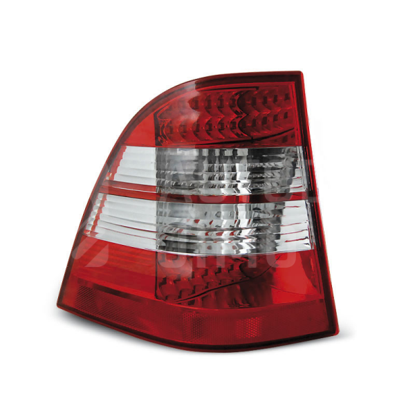 Zadní světla, lampy Mercedes M W163 98-05, LED, červeno bílé