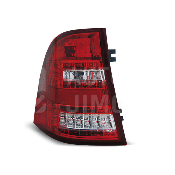 Zadní světla, lampy Mercedes M W163 98-05, LED, červeno-bílé