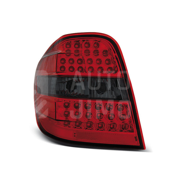 Zadní světla, lampy Mercedes M W164 05-08, LED, červeno kouřové