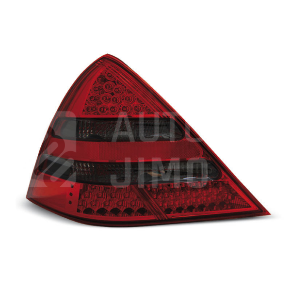 Zadní světla, lampy Mercedes R170 SLK 96-04, LED, červeno-kouřové