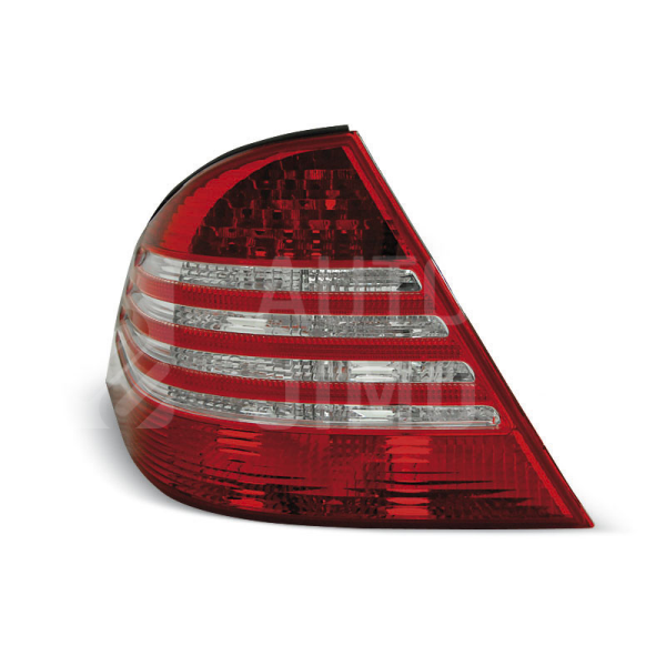 Zadní světla, lampy Mercedes S W220 98-05, červeno-bílé