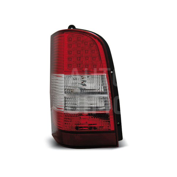 Zadní světla, lampy Mercedes W638 Vito 96-03, LED, červeno-bílé