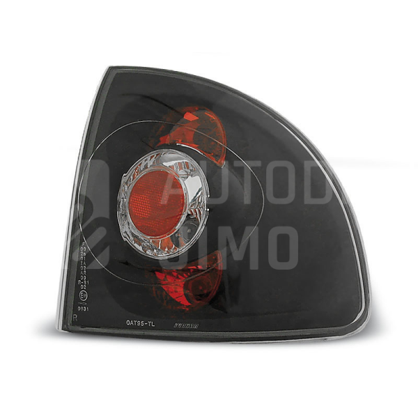 Zadní světla, lampy Opel Astra F 91-97, cabrio/sedan, černé Zadní světla, lampy Opel Astra F 91-97, cabrio/sedan, černé