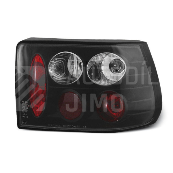 Zadní světla, lampy Opel Astra F 91-97, htb., černé Zadní světla, lampy Opel Astra F 91-97, htb., černé