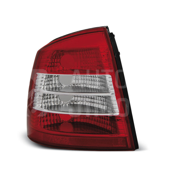 Zadní světla, lampy Opel Astra G 97-04, 3dv./5dv., červeno bílé Zadní světla, lampy Opel Astra G 97-04, 3dv./5dv., červeno bílé
