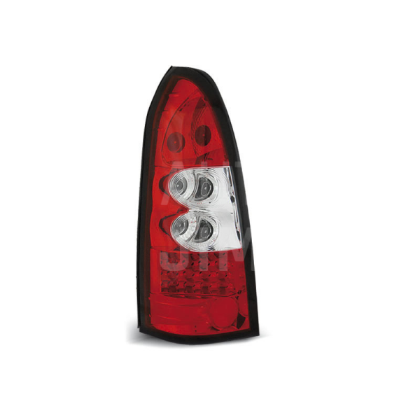 Zadní světla, lampy Opel Astra G 97-04, combi, LED, červeno-bílé Zadní světla, lampy Opel Astra G 97-04, combi, LED, červeno-bílé