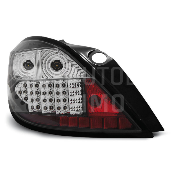 Zadní světla, lampy Opel Astra H 04-09, 5dv., LED, černé Zadní světla, lampy Opel Astra H 04-09, 5dv., LED, černé