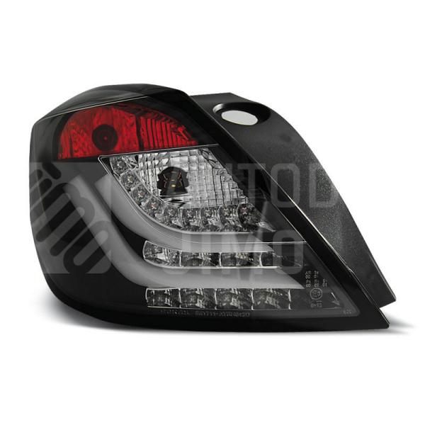 Zadní světla, lampy Opel Astra H GTC 04-09, 3dv., LED, černé Zadní světla, lampy Opel Astra H GTC 04-09, 3dv., LED, černé