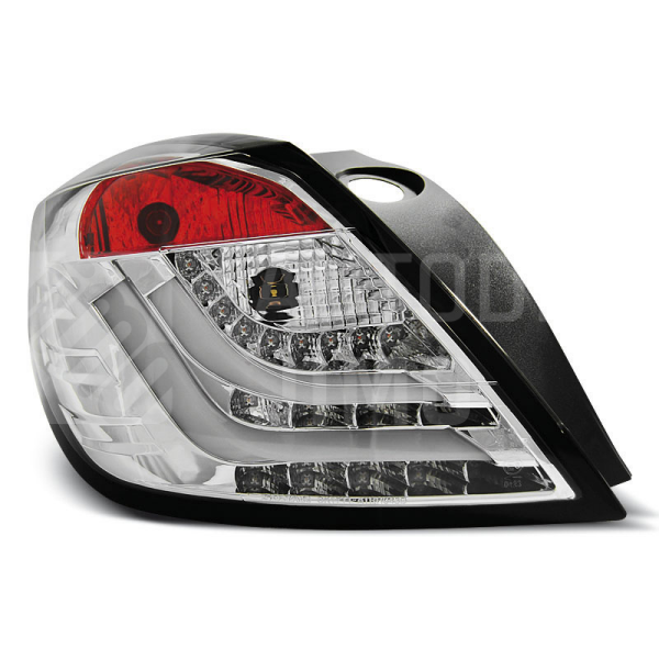 Zadní světla, lampy Opel Astra H GTC 04-09, 3dv., LED, chromové Zadní světla, lampy Opel Astra H GTC 04-09, 3dv., LED, chromové