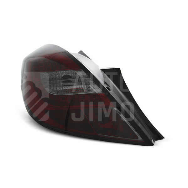 Zadní světla, lampy Opel Corsa D 06-, 3dveř., LED, červeno-kouřové Zadní světla, lampy Opel Corsa D 06-, 3dveř., LED, červeno-kouřové