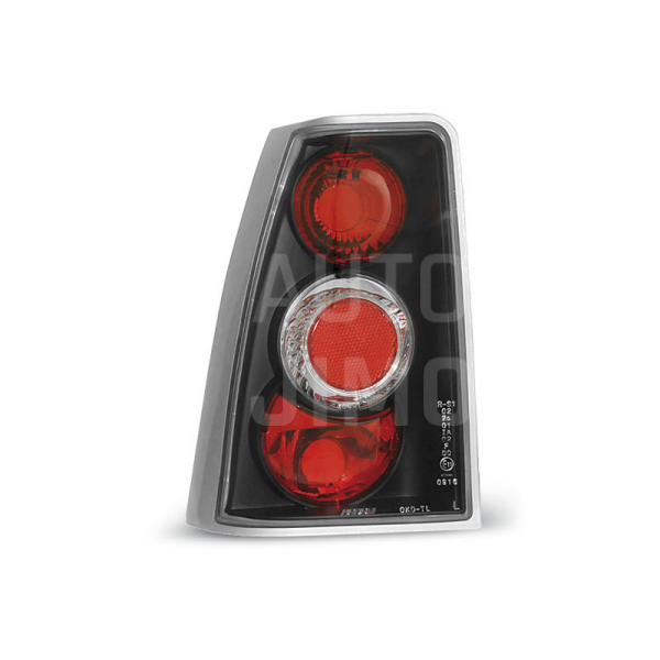Zadní světla, lampy Opel Kadett E 84-91, černé Zadní světla, lampy Opel Kadett E 84-91, černé