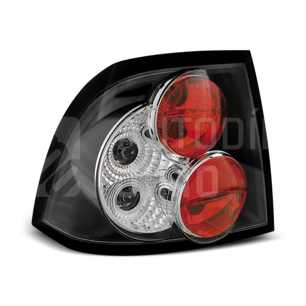 Zadní světla, lampy Opel Vectra B 95-98, htb./sed., černé Zadní světla, lampy Opel Vectra B 95-98, htb./sed., černé