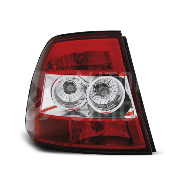 Zadní světla, lampy Opel Vectra B 95-98, htb/sed., červeno-bílé Zadní světla, lampy Opel Vectra B 95-98, htb/sed., červeno-bílé