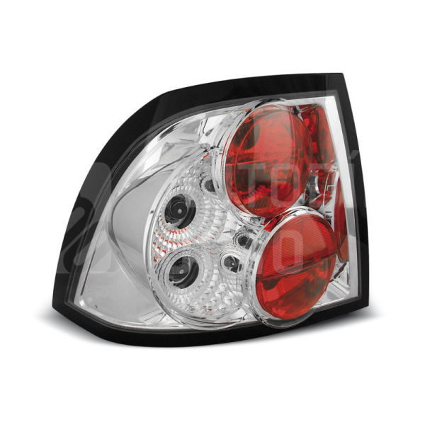 Zadní světla, lampy Opel Vectra B 95-98, htb/sed., chromové Zadní světla, lampy Opel Vectra B 95-98, htb/sed., chromové