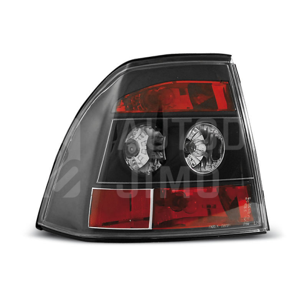 Zadní světla, lampy Opel Vectra B 95-98, sed./htb, černé Zadní světla, lampy Opel Vectra B 95-98, sed./htb, černé