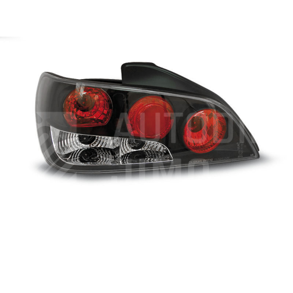 Zadní světla, lampy Peugeot 406 95-99, černé
