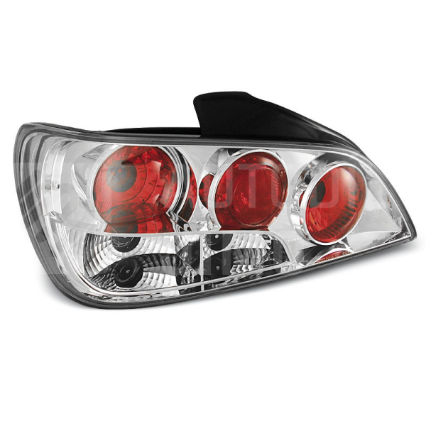 Zadní světla, lampy Peugeot 406 95-99, chromové