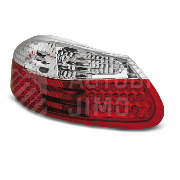 Zadní světla, lampy Porche Boxster (986) 96-04, LED, červeno-bílé Zadní světla, lampy Porche Boxster (986) 96-04, LED, červeno-bílé