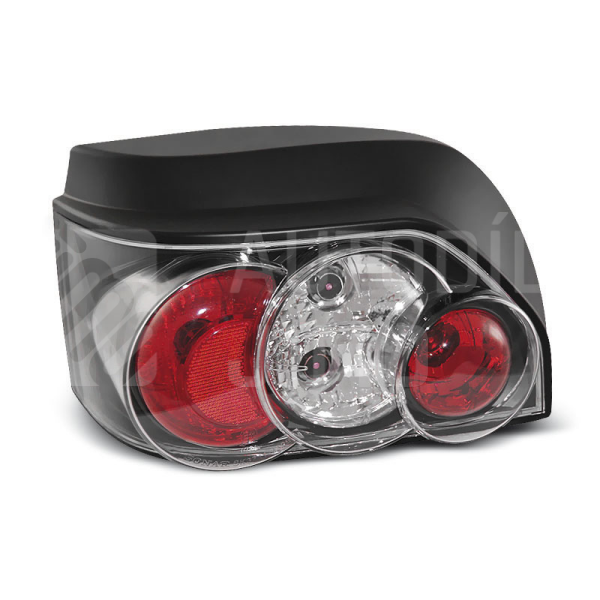 Zadní světla, lampy Renault Clio I 90-98, černé