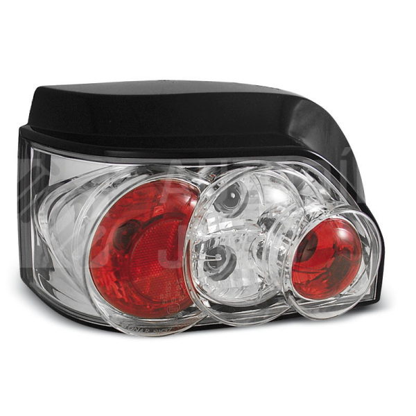 Zadní světla, lampy Renault Clio I 90-98, chromové