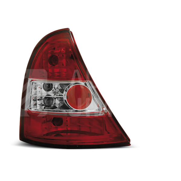 Zadní světla, lampy Renault Clio II 98-01, červeno-bílé