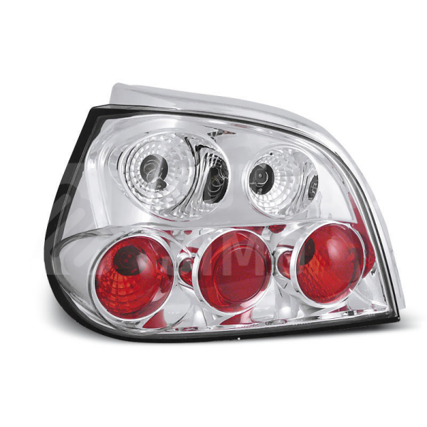 Zadní světla, lampy Renault Mégane 99-02, 5dveř., chromové
