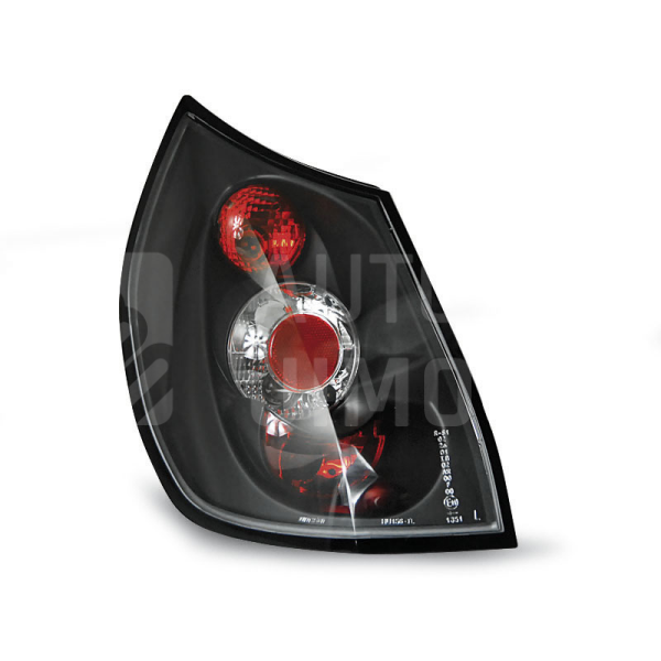 Zadní světla, lampy Renault Scénic 03-06, černé