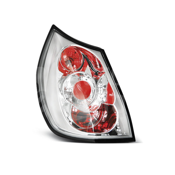 Zadní světla, lampy Renault Scénic 03-06, chromové