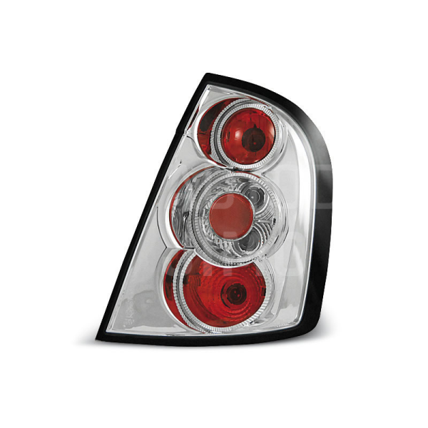 Zadní světla, lampy Škoda Fabia I 99-04, hb, chromové Zadní světla, lampy Škoda Fabia I 99-04, hb, chromové