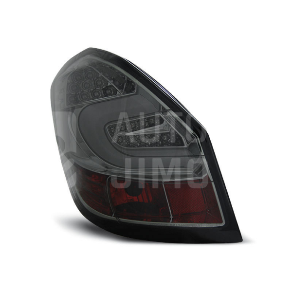 Zadní světla, lampy Škoda Fabia II 07-14, LED proužky, kouřové Zadní světla, lampy Škoda Fabia II 07-14, LED proužky, kouřové