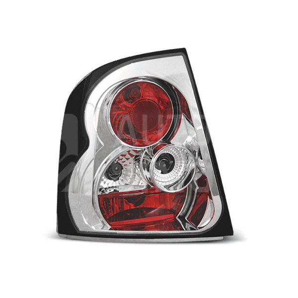 Zadní světla, lampy Škoda Octavia 97-00, liftback, chromové Zadní světla, lampy Škoda Octavia 97-00, liftback, chromové