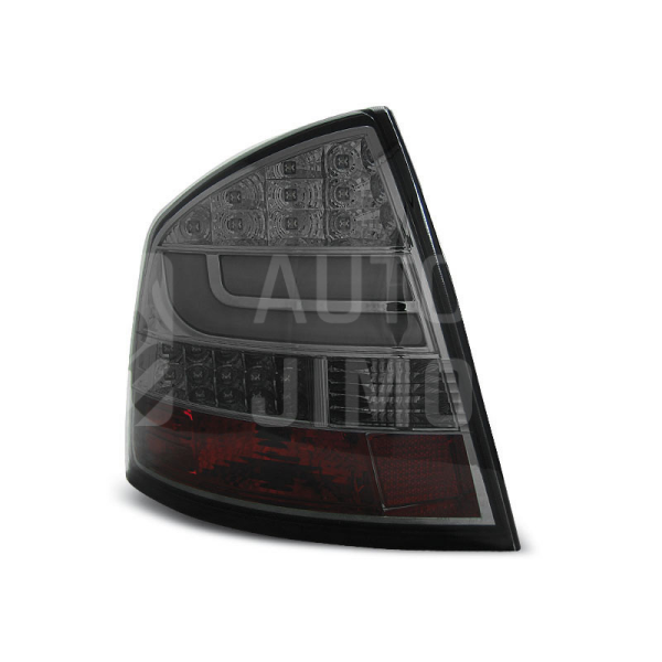 Zadní světla, lampy Škoda Octavia II 04-, hb, LED proužky, kouřové Zadní světla, lampy Škoda Octavia II 04-, hb, LED proužky, kouřové