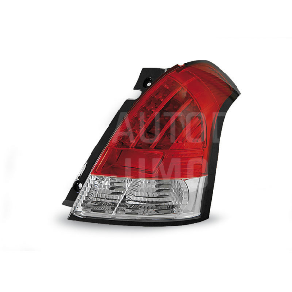 Zadní světla, lampy Suzuki Swift 05-10, LED, červeno-bílé
