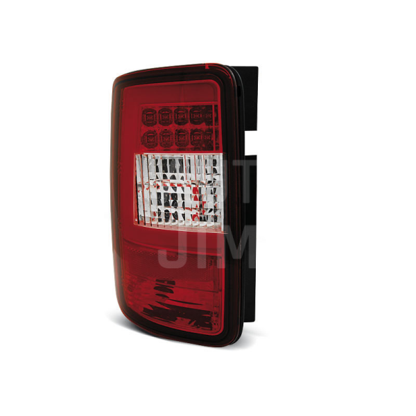 Zadní světla, lampy Volkswagen Caddy 03-14, LED, červeno-bílé