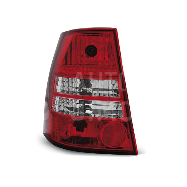 Zadní světla, lampy Volkswagen Golf 4/Bora, 99-06, combi, červeno-bílé