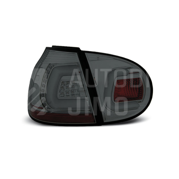 Zadní světla, lampy Volkswagen Golf 5 03-09, LED proužky, kouřové