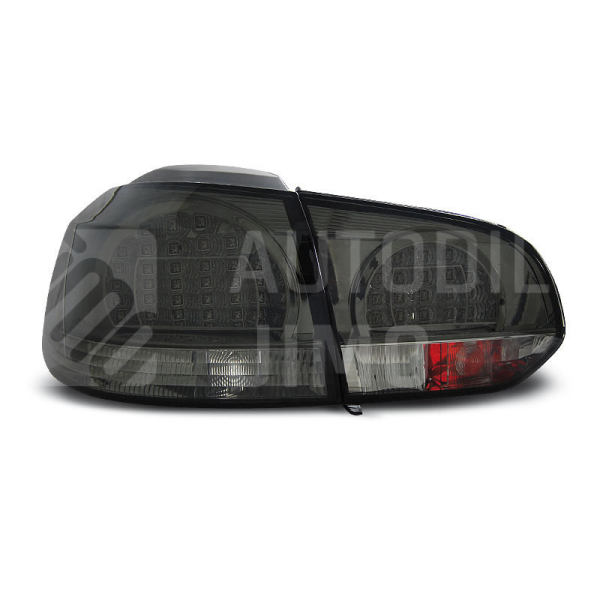 Zadní světla, lampy Volkswagen Golf 6 08-12, LED, kouřové.