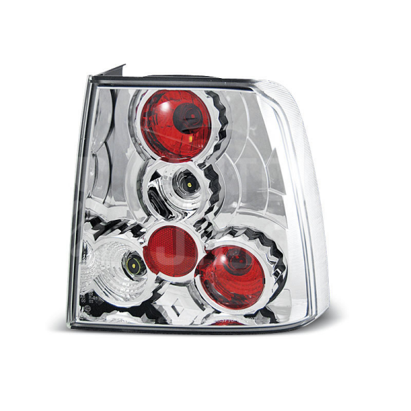 Zadní světla, lampy Volkswagen Passat B5 96-00, sedan, chromové.