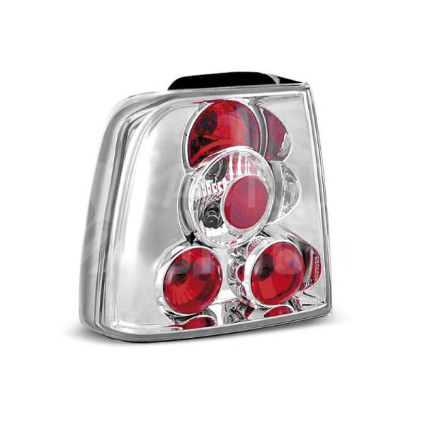 Zadní světla, lampy Volkswagen Passat B5 96-00, sedan, chromové