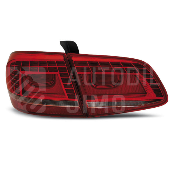 Zadní světla, lampy Volkswagen Passat B7 10-14, sedan, LED, červeno-bílé